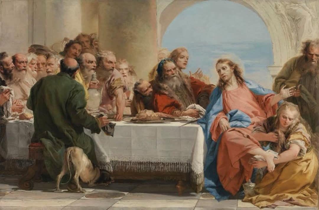 Le Repas chez Simon le Pharisien, Giandomenico Tiepolo